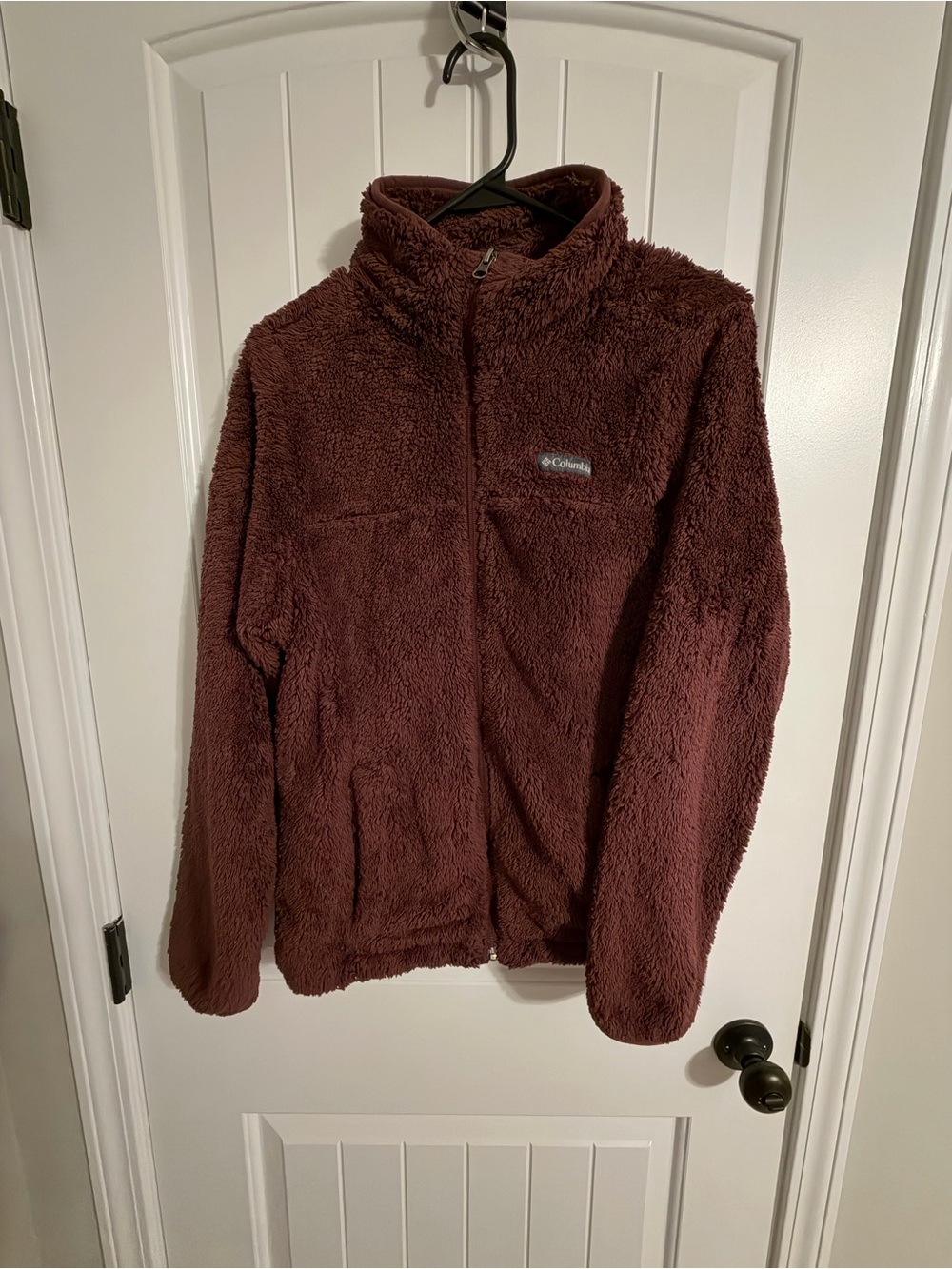 Women’s Columbia Plush Full-Zip Jacket - Maroon